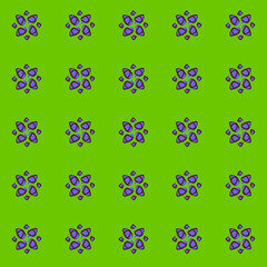 Colored Vector Pattern