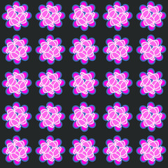 Naklejka premium Colored Vector Pattern