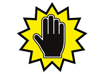 警告,禁止,注意,立入禁止,危険,危ない,ストップ,制限,生活,防止,マーク,アイコン,進入禁止,入場禁止,手,事故防止,抑止,注意喚起,ピクトグラム,ピクトサイン,シンプル,シンボル,標識,要注意,注目,違反,警報,警戒,忠告,看板,用心,記号,デザイン,素材,イラスト