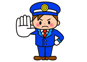 ストップ,警官,禁止,注意,違反,警告,中止,危険,止まれ,警察官,取り締まり,交番,ダメ,公務員,交通安全,パトロール,職業,制服,男性,仕事,手,掌,全身,人物,日本人,警備員,逮捕,警察,お巡りさん,ポリス,止める,危ない,てのひら 