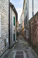 View of the streets of the old town Herceg Novi in Montenegro © Dima Anikin