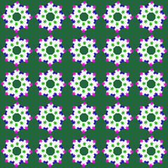 Fototapeta na wymiar Colored Vector Pattern