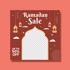 Ramadan Sale Discount Flyer Template