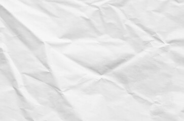 white crumpled paper