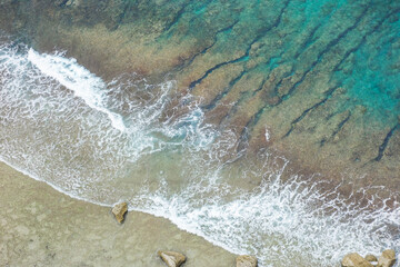 グアムの砂浜