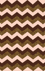 zigzag and leopard pattern