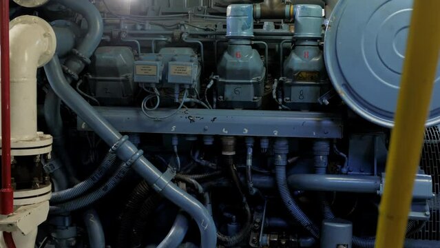 Engine of diesel generator