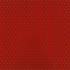 Little dots around red big circles 3d render the hi-res futuristic pattern