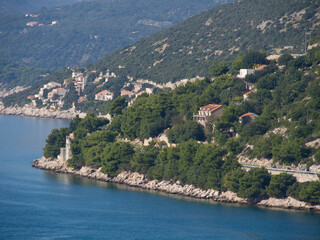 Naklejka premium Dubrovnik am Mittelmeer
