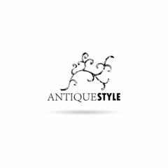 Hand drawn ornament decorative element. Logo design, vector illustration