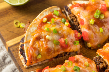 Homemade Mexican Pizza Quesadilla