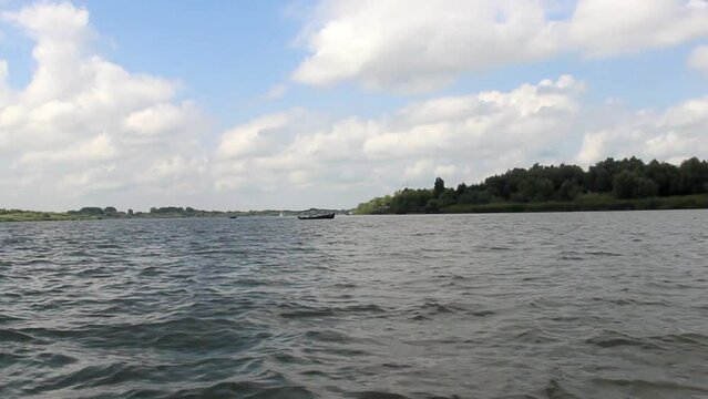 landscape on the delta of Danube in Vilkove, Odessa region, Ukraine