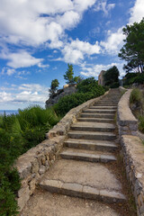 Fototapeta na wymiar Viewpoint of Ricardo Roca in Mallorca (Spain)