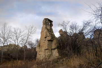 Rock Formation in Writing On Stone Provincial Park