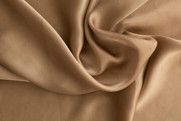 Naklejka na ściany i meble close up of silk texture - hand dyed natural colours