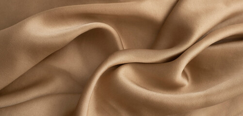close up of silk texture - hand dyed natural colours