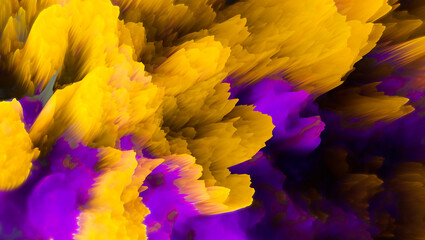 3d Abstract Illustrations hard smoke grunge effect