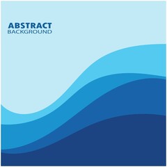 Abstract Water wave design background 