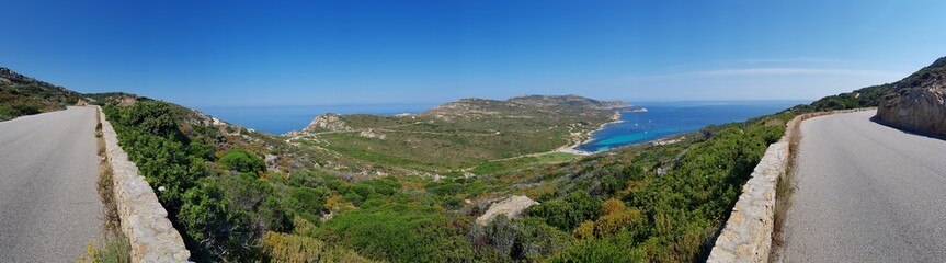 Fototapeta na wymiar Korsika Aussicht