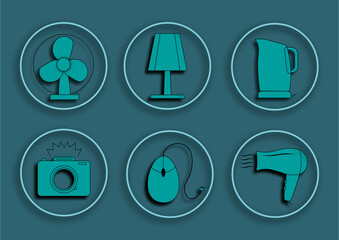 home appliances icons