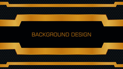 Black and gold background