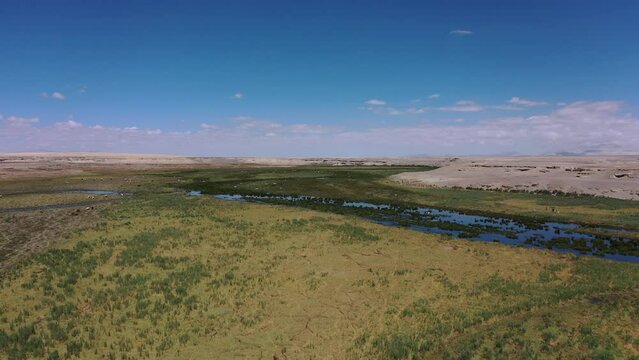 Laguna Inka Coya in Chile | Luftbilder von der Laguna Inka Coya