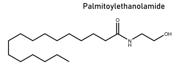 Palmitoylethanolamide (PEA) is an endogenous fatty acid amide, belonging to the class of nuclear factor agonists