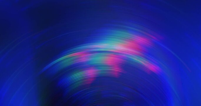 Abstract Background Shape Moving And Transforming In Slow Motion. Perfect Loop 4K Animation.