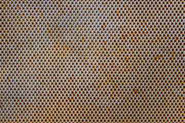 hoods is dirty,close up of filter hood dirty with grease, lattice background