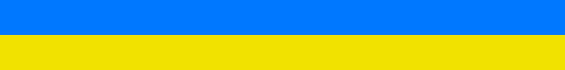 Flag Ukraine for banner on the site. Symbols of Ukraine. Flag of Ukraine. Symbols of support for Ukraine. War 2022.