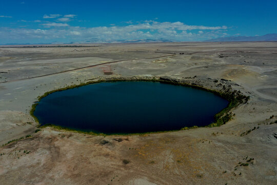 Laguna Inka Coya in Chile | Luftbilder von der Laguna Inka Coya