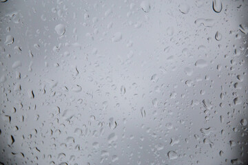 rain drops on the window