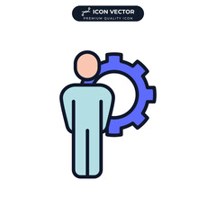 skills icon symbol template for graphic and web design collection logo vector illustration