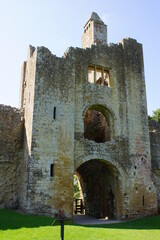 Castleton, Sherborne, Dorset (UK): Sherborne Old Castle, interior of the gatehouse