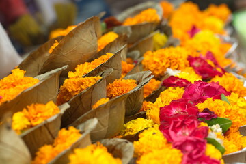 sales ritual orange flowers indian