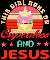 this girl runs on cupcakes