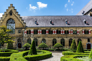 Exterior of the Kruisheren Hotel a former Gothic monastery in Maastricht, Limburg, The Netherlands