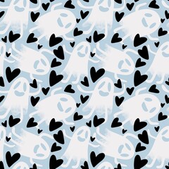 Halloween seamless ghost pattern for wallpaper and packaging and gifts and cards and linens and kids and fabrics