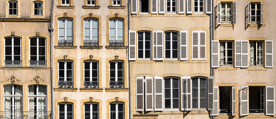 Fototapeta na wymiar Metz facade