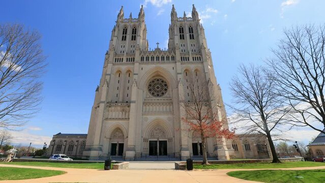 Exterior view of the Washington National Cathedral