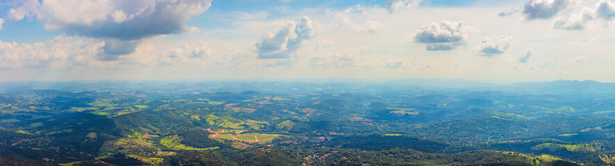 View of Serra da Moeda in Minas Gerais, Brazil.