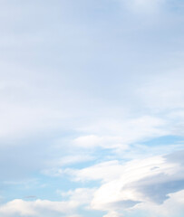 blue sky with clouds