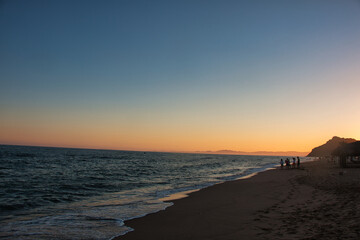atardecer oceano