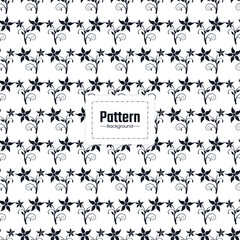 Leaf floral elements pattern vector background graphics design Premium Vector