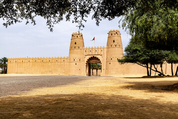 Back entrance of Al Jahili Fort