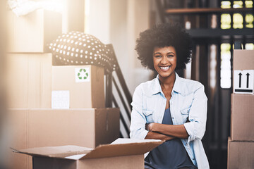 To the beginning of the rest of my life. Cropped shot of an attractive young woman in her new home. © Ruan J/peopleimages.com