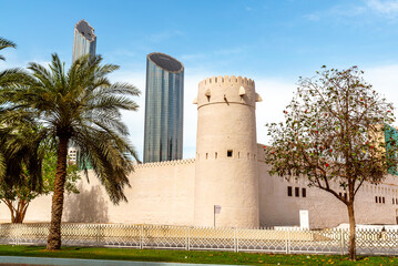 Skyscraper view of Qasr Al Hosn