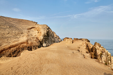 The Cerro Azul district is one of the sixteen that make up the province of Cañete located in the department of Lima on the central coast of Peru. Within the ecclesiastical division of the Catholic Chu