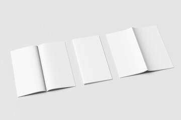 Dl brochure magazine mockup