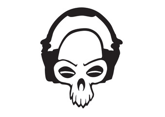 dj skull tête de mort 